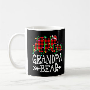 Grandpa Bear jul jul Pajama Red Play Buffalo Fa Kaffemugg