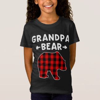 Grandpa Bear Red Black Play Bear Jul Promot T Shirt