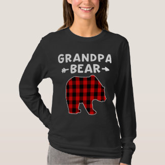 Grandpa Bear Red Black Play Bear Jul Promot T Shirt