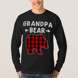 Grandpa Bear Red Black Play Bear Jul Promot T Shirt