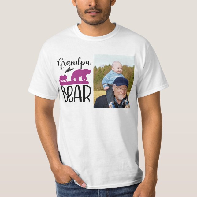 Grandpa Bear T-Shirt (Framsida)