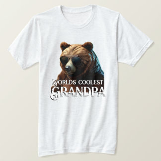Grandpa Bear Worlds Coolest T Shirt