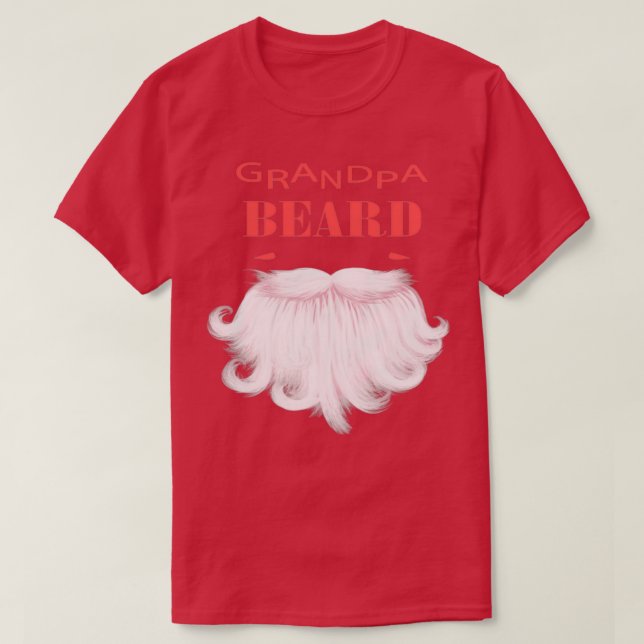 Grandpa Beard Classic TShirt T Shirt (Design framsida)