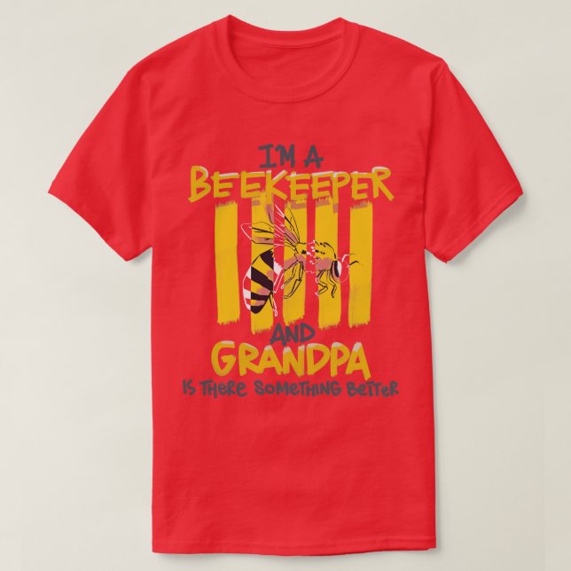 GRANDPA BEEKEEPER T SHIRT (Design framsida)