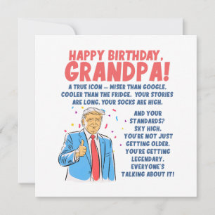 Grandpa Birthday Kort