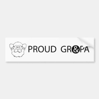GRANDPA_BUMPER STICKER1 BILDEKAL