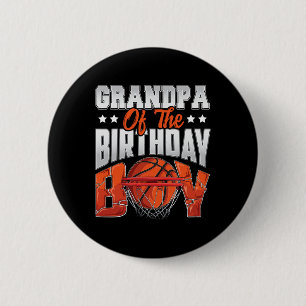 Grandpa Bysketbyll Birthday Boy Byller B-da Knapp