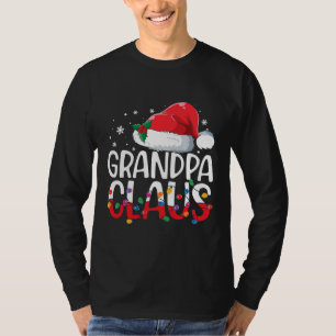 Grandpa Claus jul Pajamas Matching Family T Shirt