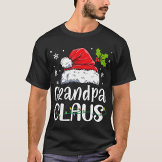 Grandpa Claus Shirt jul Pajama Family Matchi T Shirt