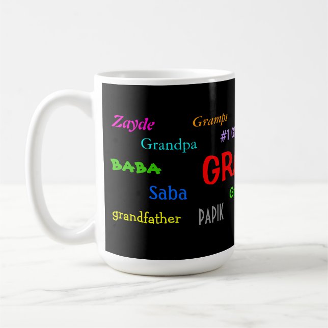 Grandpa Coffee Mugg (Vänster)