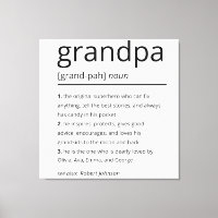 Grandpa Definition, Anpassningsbar Grandpa Gift Bi