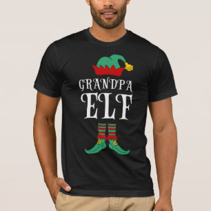Grandpa Elf Cute Funny juldräkt T Shirt