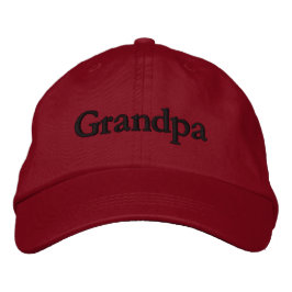 Grandpa Embroized Baseball Cap Hat Broderad Keps