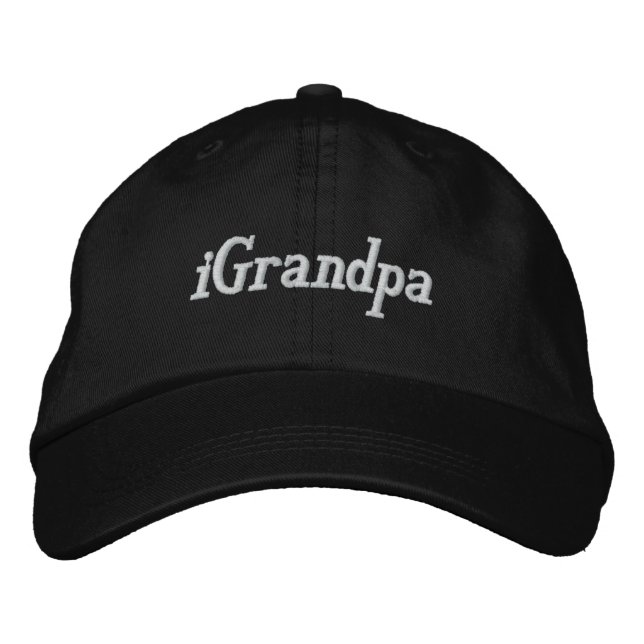 Grandpa Embroized Hat Broderad Keps (Framsida)