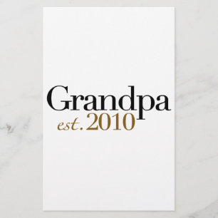 Grandpa Est 2010 Brevpapper