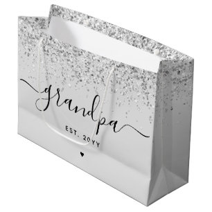 Grandpa Est Glitter Confetti Anpassningsbar Grandp