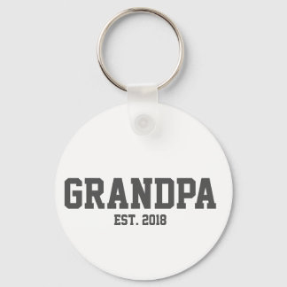 Grandpa-etablerad nyckelring