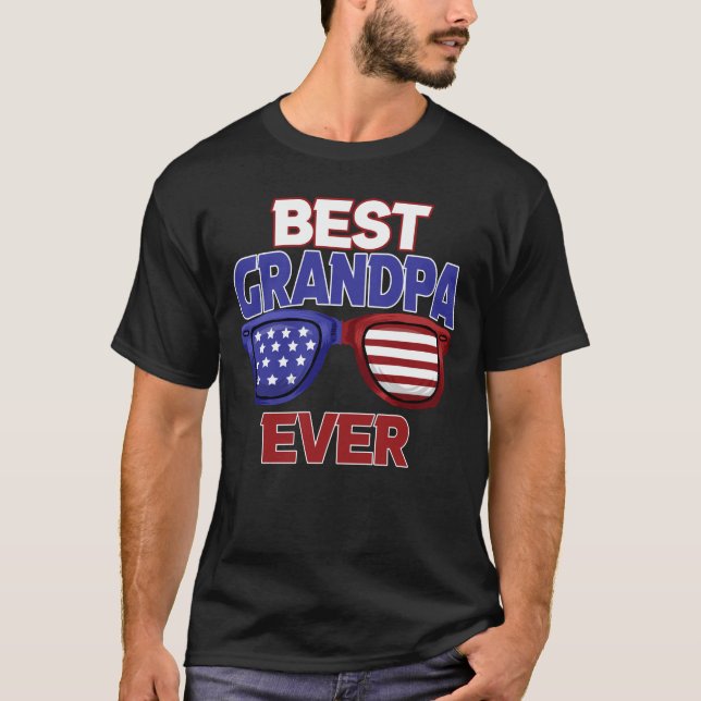"Grandpa fars dag gift", "morpa christmas gift", T Shirt (Framsida)