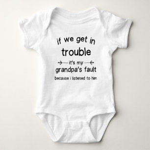 Grandpa Funny Baby Sayed T Shirt