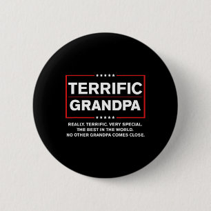 Grandpa - Funny Donald Trump Kampanj Stil Knapp