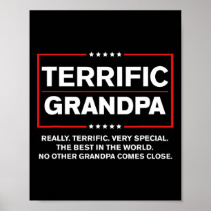 Grandpa - Funny Donald Trump Kampanj Stil Poster