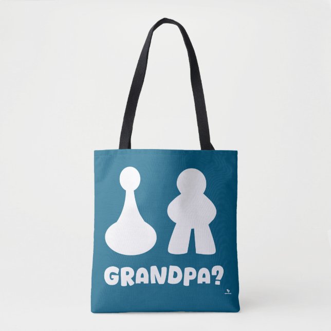 Grandpa Game Biet Funny Gamer Design Tygkasse (Framsida)