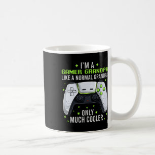 Grandpa Gaming Gaming Shirt Funny Video Game Gamer Kaffemugg