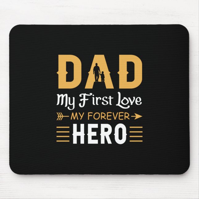 Grandpa Gift | Pappa My Forever Hero Musmatta (Framsidan)