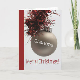 Grandpa God jul-kort Helgkort