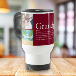 Grandpa Grandad Pappa Definition Burgundy 4 Photo Resemugg