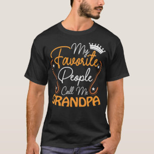 Grandpa Grandfather buddha-bakgrund T Shirt