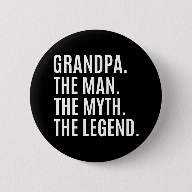 Grandpa/Grandfather Gift Knapp (Framsida)