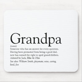 Grandpa Grandfather Grandad Pappa Definition Rolig Musmatta