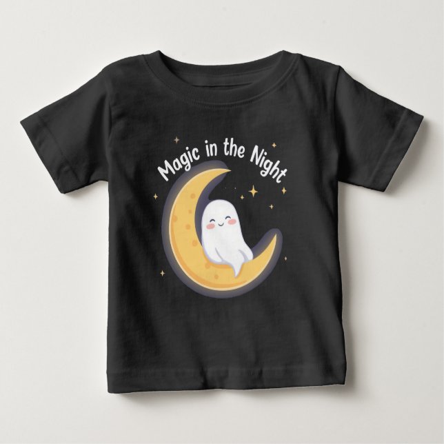 Grandpa in the Moon – Cute Dreamy Kids T-Shirt Gif (Framsida)
