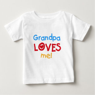 Grandpa Kärlek Me Tshirts och presenter