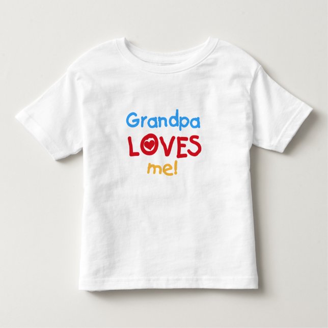 Grandpa Kärlek Me Tshirts och presenter (Framsida)