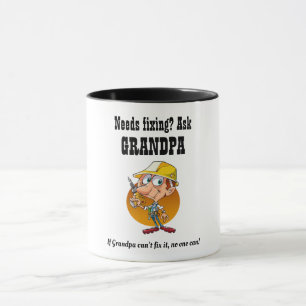 GRANDPA kommer att FIX IT - Bästa Underbarare farf Mugg