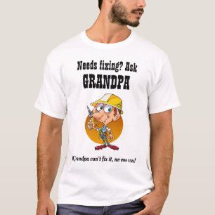 GRANDPA kommer att FIX IT - Bästa Underbarare farf T Shirt