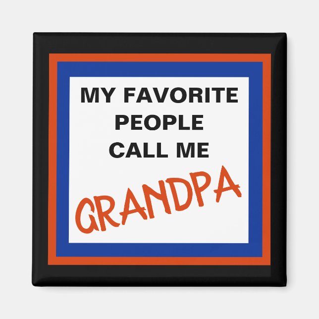 GRANDPA MAGNET (Framsidan)