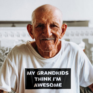 GRANDPA - MIN BARNBARN TÄNKA I ÄR FANTASTISK T-SHI T SHIRT
