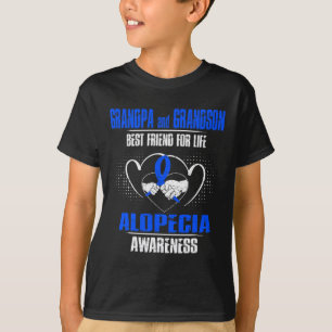 GRANDPA OCH GRANDSON BÄSTA VÄN TILL Life ALOPECIA T Shirt