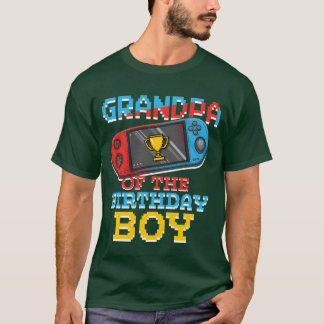 Grandpa Of Gamer Video Game Lover Gamer funny girl T Shirt