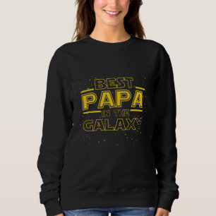 Grandpa Pappa Gift Best Pappa i Galaxy T Shirt