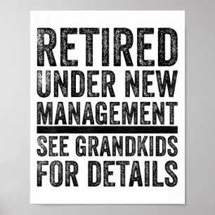 Grandpa Pappa Retrött Pension Manar Best Pension Poster