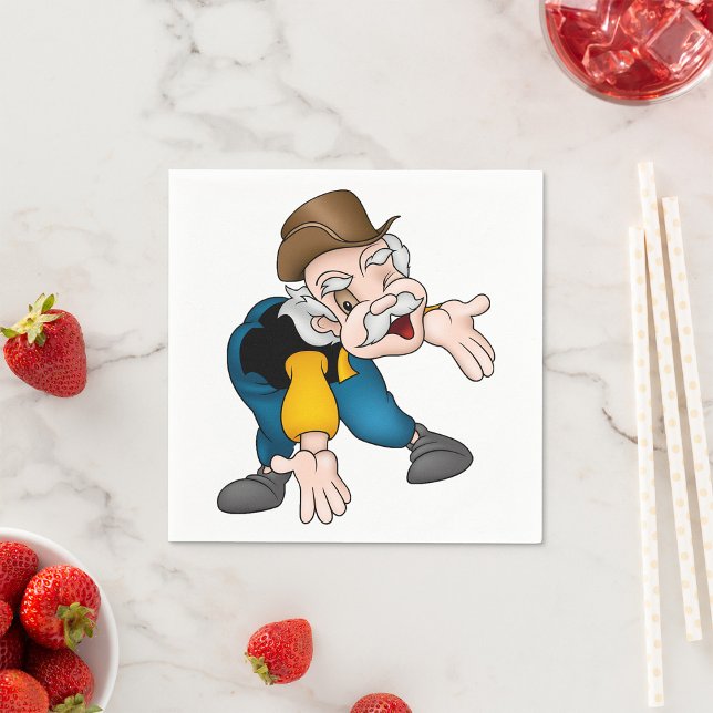 Grandpa Papper Napkins Pappersservett (Skapare uppladdad)