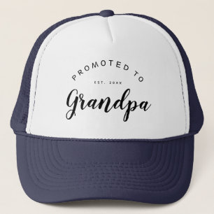 Grandpa Personlig Baby Meddelande Keps