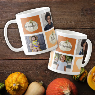 Grandpa Photo Collage Fall Coffee Mugg