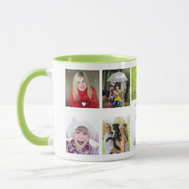 GRANDPA Photo Mugg 10 x Collage Barnbarn Foton