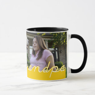 Grandpa Photo Mugg Customized Fars dag Muggar