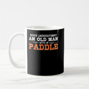 Grandpa Retrött Paddle Canoe Joke Kayak Kayaking C Kaffemugg